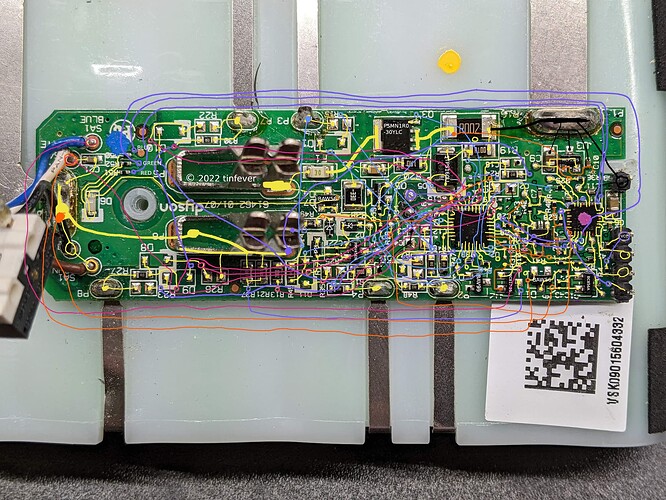 Dyson SV09 V6 BMS Spaghetti Wire Map
