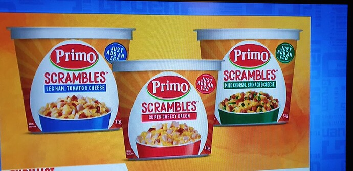 Rip off food product Primo Oct. 2021