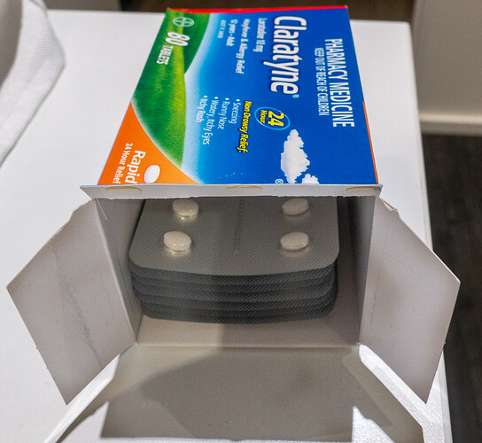 Claratyne Packaging