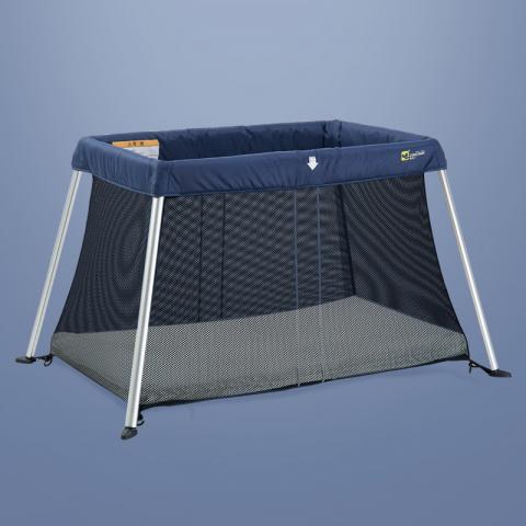 Photograph of Portable Cot Navy Blue|480x480