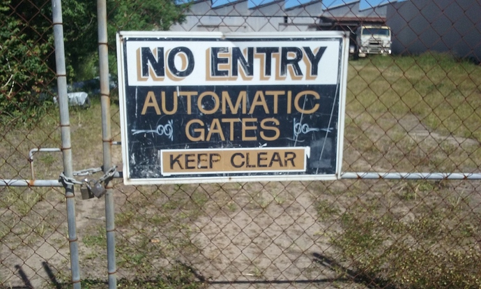 Automatic Gates.