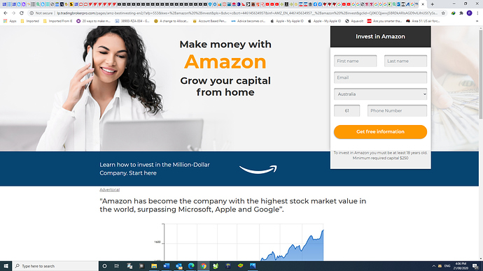 Amazon Investment Scam #2 21.08.2020. (1)
