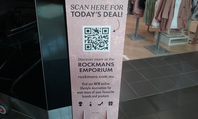 Rockmans Sign 13.11.2020