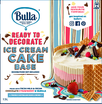Photograph of Bulla Ready to Decorate Ice Cream Cake Base|200x203