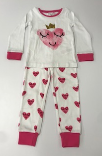 Photograph of Minotti Kids AOP Hearts Pyjamas|205x313