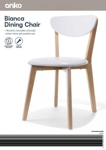 Photograph of Bianca Dining Chair|340x480