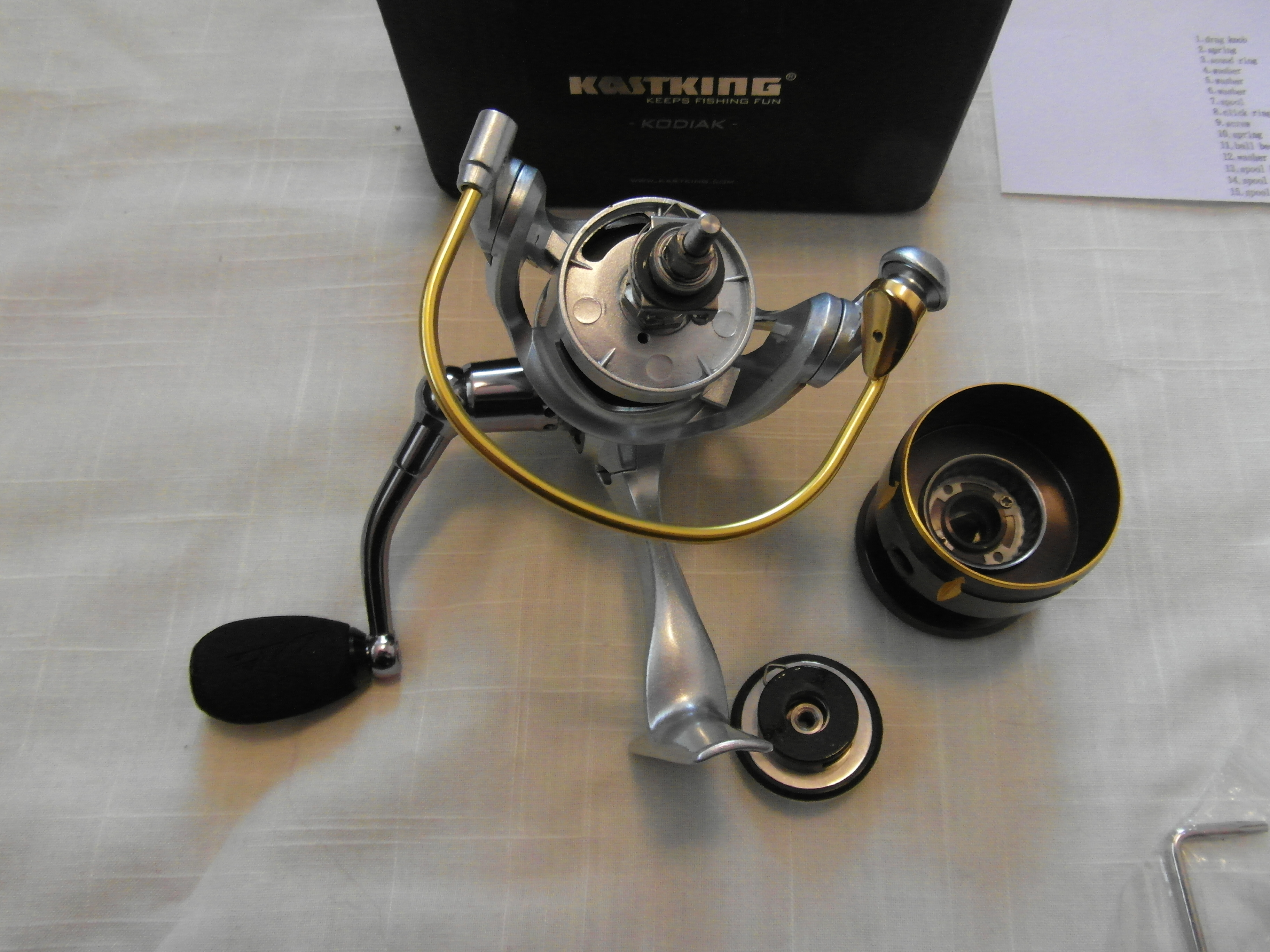 KastKing Kodiak 2000 Spinning Reel Unboxing . Is this the ultimate